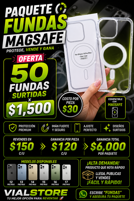 Paquete | 50 Mag Safe